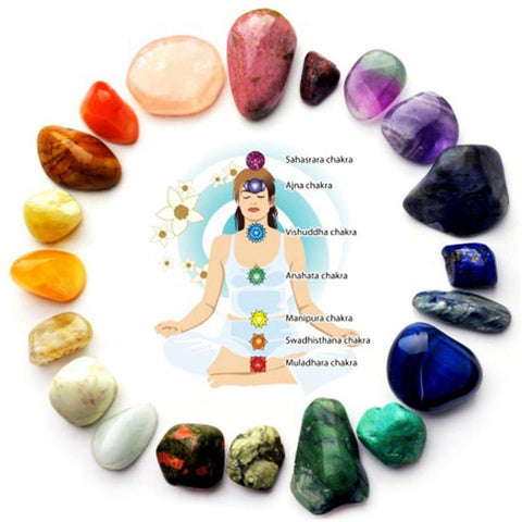 Natural 7 Colors/Set Energy Stone Chakra